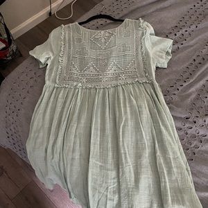 Mint Green Dress